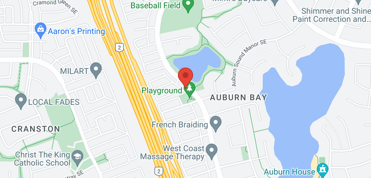 map of 605 Auburn Bay  Boulevard SE